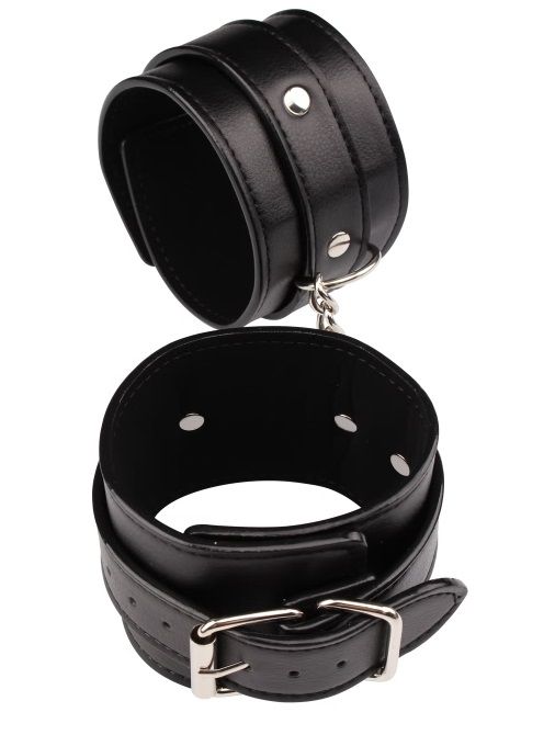 Черные оковы Classic Ankle Cuffs - Chisa - купить с доставкой в Димитровграде