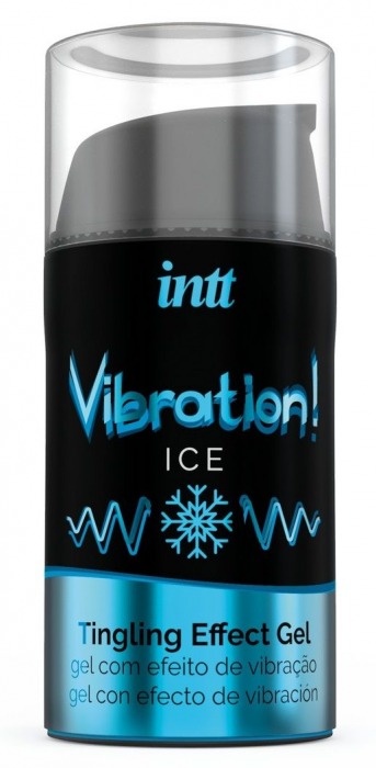 Жидкий интимный гель с эффектом вибрации Vibration! Ice - 15 мл. - INTT - купить с доставкой в Димитровграде
