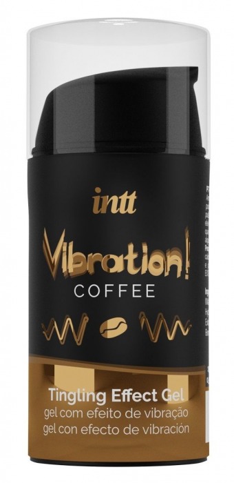 Жидкий интимный гель с эффектом вибрации Vibration! Coffee - 15 мл. - INTT - купить с доставкой в Димитровграде