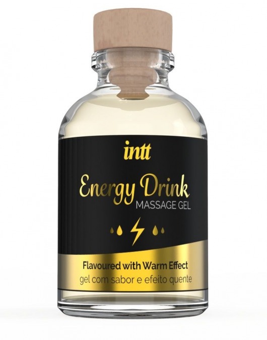 Массажный гель с согревающим эффектом Energy Drink - 30 мл. - INTT - купить с доставкой в Димитровграде