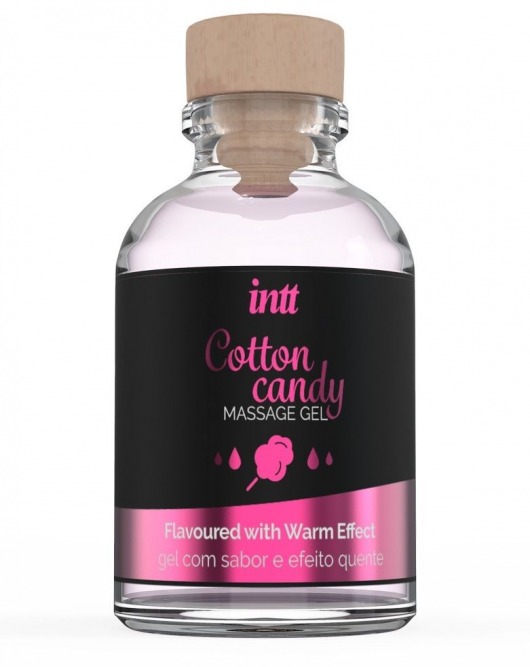Массажный гель с согревающим эффектом Cotton Candy - 30 мл. - INTT - купить с доставкой в Димитровграде