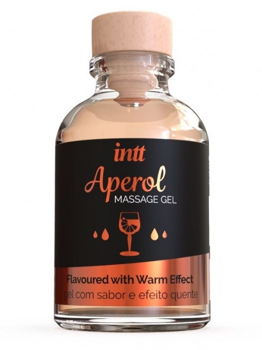 Массажный гель с согревающим эффектом Aperol - 30 мл. - INTT - купить с доставкой в Димитровграде
