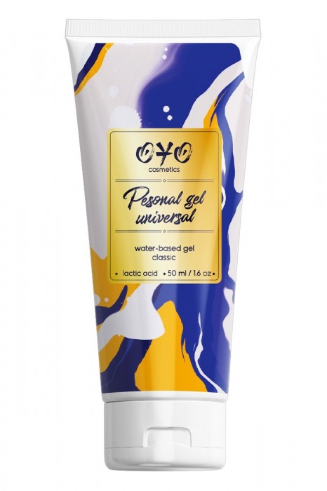 Интимная смазка на водной основе OYO Personal Gel Universal - 50 мл. - OYO - купить с доставкой в Димитровграде