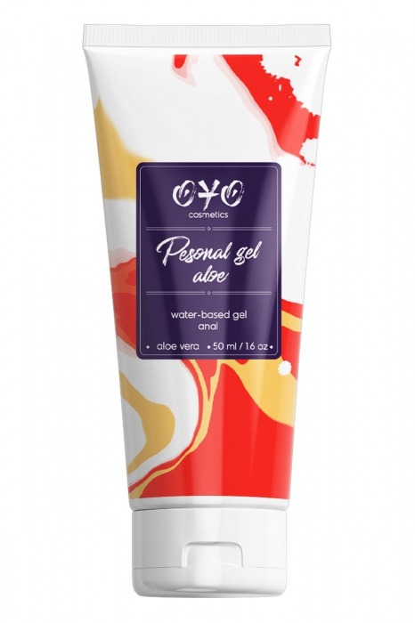 Анальная смазка на водной основе OYO Personal Gel Aloe - 50 мл. - OYO - купить с доставкой в Димитровграде