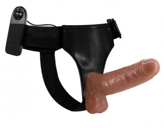 Страпон на трусиках с вибрацией Ultra Passionate Harness - 16 см. - Baile - купить с доставкой в Димитровграде