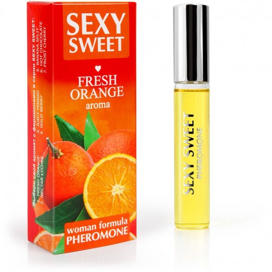 Парфюм для тела с феромонами Sexy Sweet с ароматом апельсина - 10 мл. -  - Магазин феромонов в Димитровграде