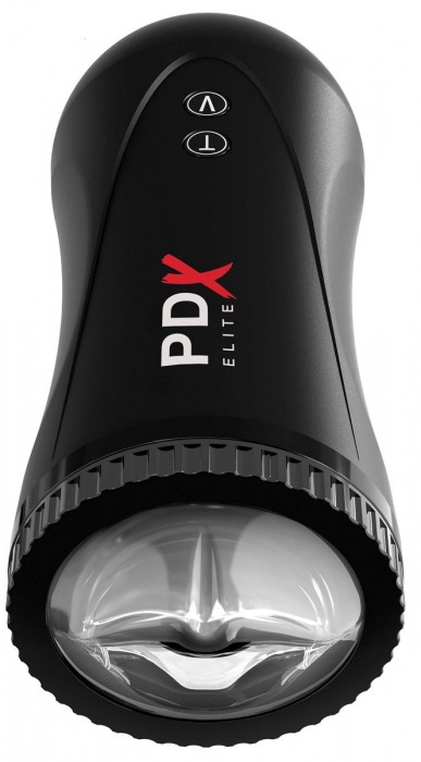 Черный автоматический мастурбатор-ротик Moto Stroker - Pipedream - в Димитровграде купить с доставкой