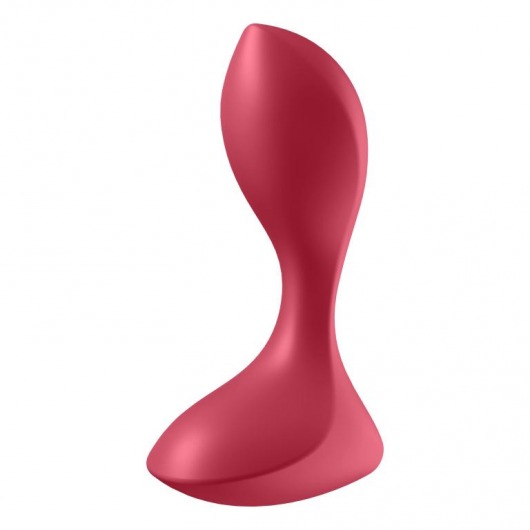 Красный вибромассажёр простаты Satisfyer Backdoor Lover - 14 см. - Satisfyer - в Димитровграде купить с доставкой