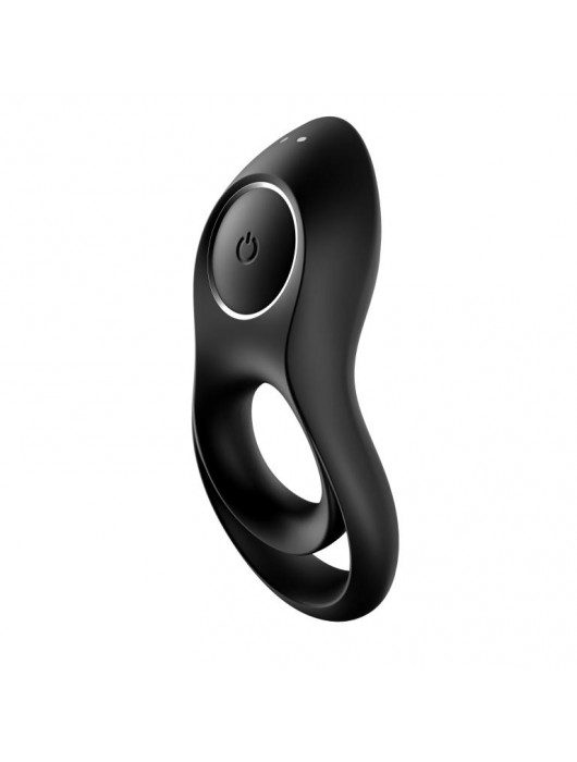 Черное эрекционное виброкольцо Legendary Duo - Satisfyer - в Димитровграде купить с доставкой