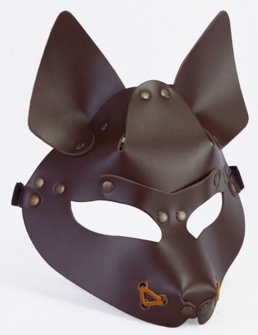 Коричневая маска Wolf - Sitabella - купить с доставкой в Димитровграде