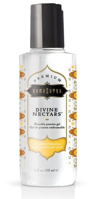 Гель-лубрикант на водной основе Divine Nectars Vanilla с ароматом ванили - 150 мл. - Kama Sutra - купить с доставкой в Димитровграде