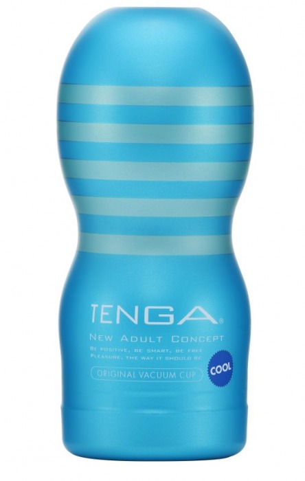 Мастурбатор с охлаждающей смазкой TENGA Original Vacuum Cup Cool - Tenga - в Димитровграде купить с доставкой