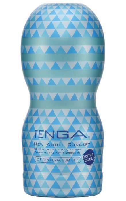 Мастурбатор с охлаждающей смазкой TENGA Original Vacuum Cup Extra Cool - Tenga - в Димитровграде купить с доставкой