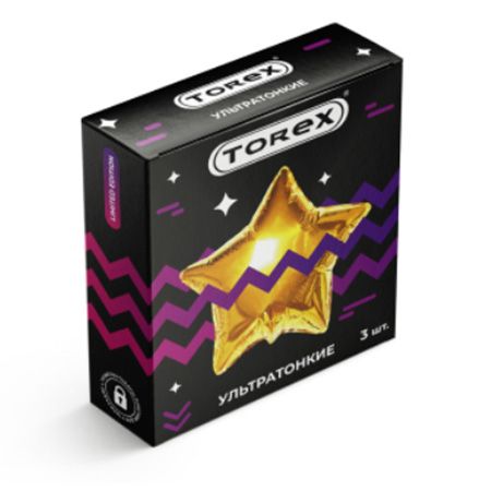 Презервативы Torex Party  Ультратонкие  - 3 шт. - Torex - купить с доставкой в Димитровграде