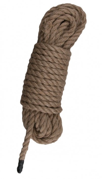 Пеньковая веревка для связывания Hemp Rope - 5 м. - Easy toys - купить с доставкой в Димитровграде