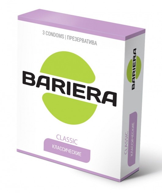 Классические презервативы Bariera Classic - 3 шт. - Bariera - купить с доставкой в Димитровграде