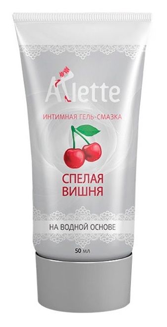Интимная гель-смазка на водной основе Arlette  Спелая вишня  - 50 мл. - Arlette - купить с доставкой в Димитровграде