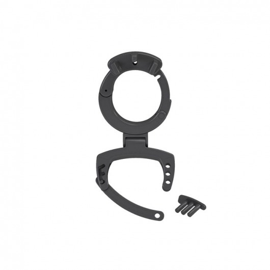 Кольцо с зажимом для мошонки для пояса верности Pubic Enemy - MyStim - купить с доставкой в Димитровграде