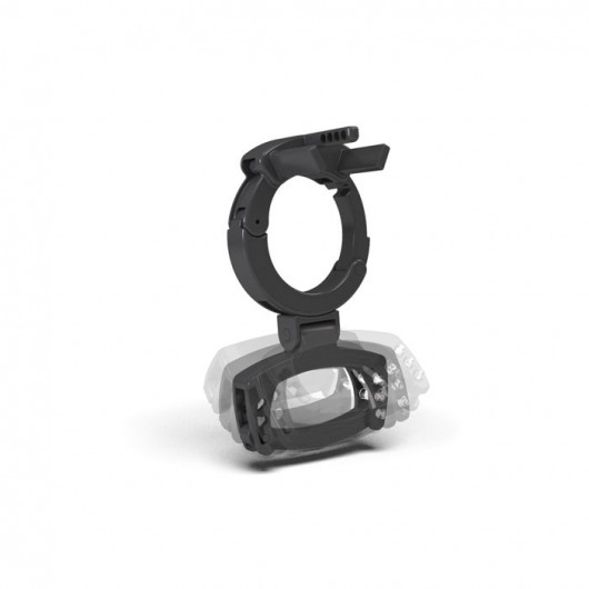 Кольцо с зажимом для мошонки для пояса верности Pubic Enemy - MyStim - купить с доставкой в Димитровграде