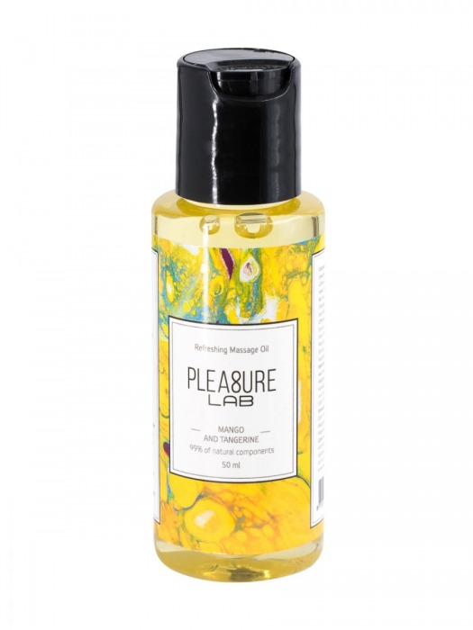 Массажное масло Pleasure Lab Refreshing с ароматом манго и мандарина - 50 мл. - Pleasure Lab - купить с доставкой в Димитровграде