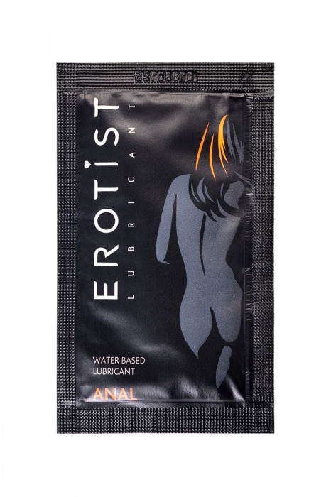 Пробник лубриканта на водной основе Erotist Anal - 4 мл. - Erotist Lubricants - купить с доставкой в Димитровграде