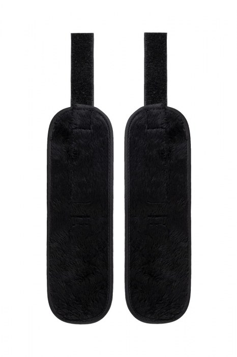 Серебристо-черные наручники Anonymo - ToyFa - купить с доставкой в Димитровграде