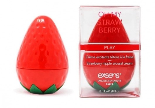Крем для стимуляции сосков Oh My Strawberry - 8 мл. - Exsens - купить с доставкой в Димитровграде