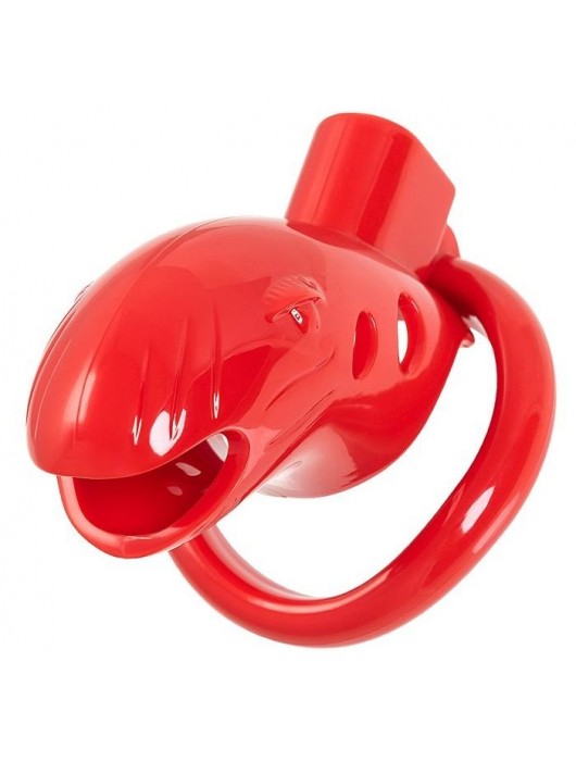 Красный мужской пояс верности из пластика - ToyFa - купить с доставкой в Димитровграде