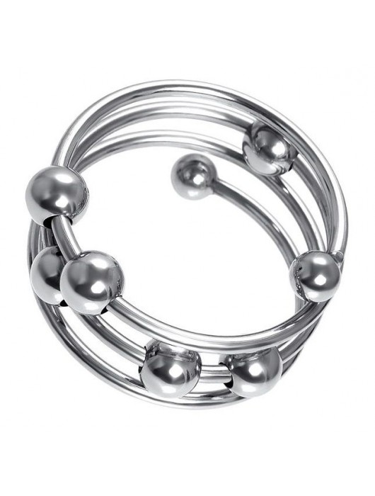 Большое металлическое кольцо под головку пениса - ToyFa - купить с доставкой в Димитровграде