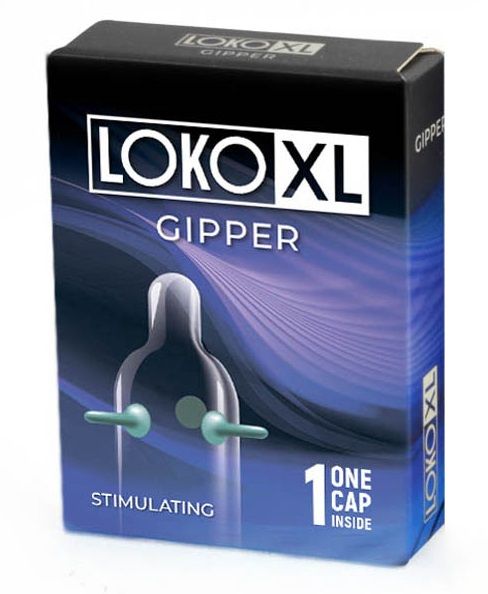 Стимулирующая насадка на пенис LOKO XL GIPPER - Sitabella - в Димитровграде купить с доставкой