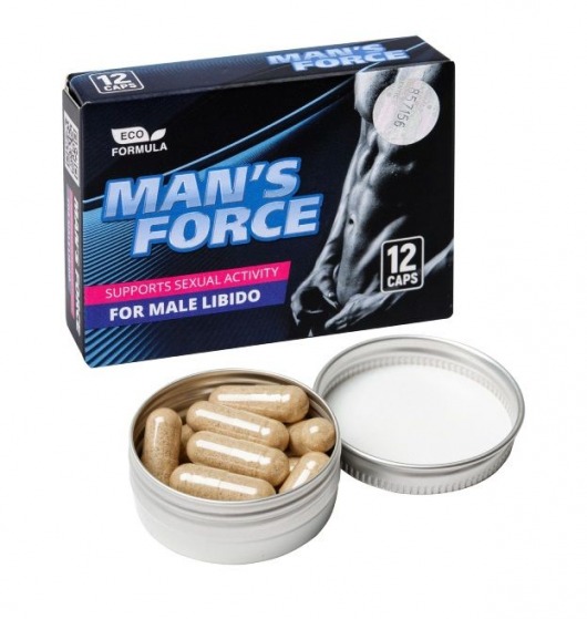 Пищевой концентрат для мужчин MANS FORCE  - 12 капсул - Sitabella - купить с доставкой в Димитровграде