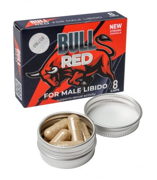 Пищевой концентрат для мужчин BULL RED - 8 капсул - Sitabella - купить с доставкой в Димитровграде