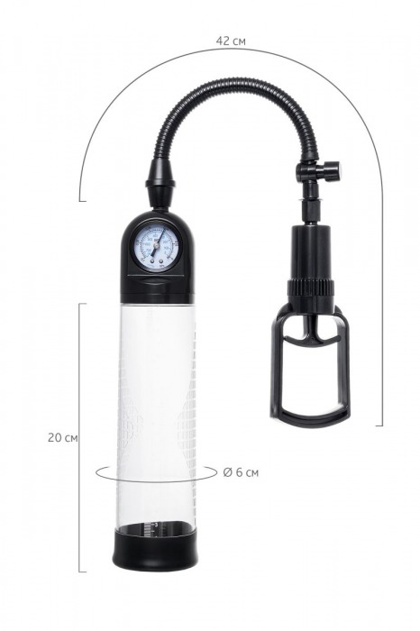 Прозрачная механическая помпа Helmer с манометром - Sexus - в Димитровграде купить с доставкой