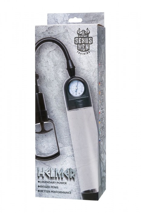 Прозрачная механическая помпа Helmer с манометром - Sexus - в Димитровграде купить с доставкой