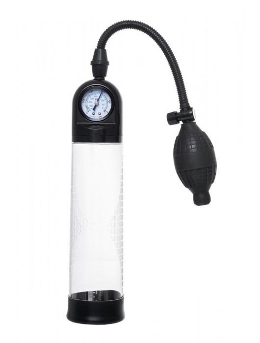 Прозрачная механическая помпа Roald с манометром - Sexus - в Димитровграде купить с доставкой
