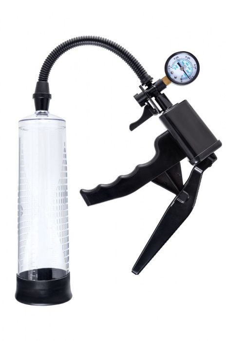 Прозрачная механическая помпа для пениса Viggo - Sexus - в Димитровграде купить с доставкой