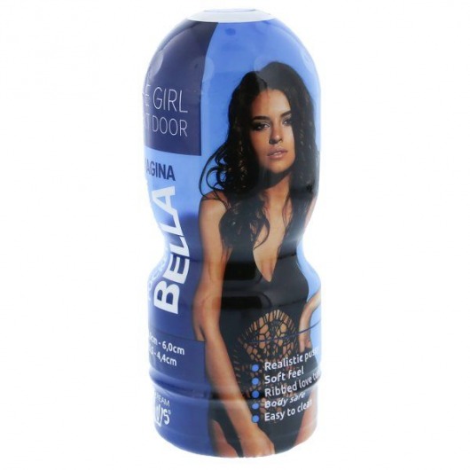 Телесный мастурбатор-вагина в тубе Bella - Dream Toys - в Димитровграде купить с доставкой