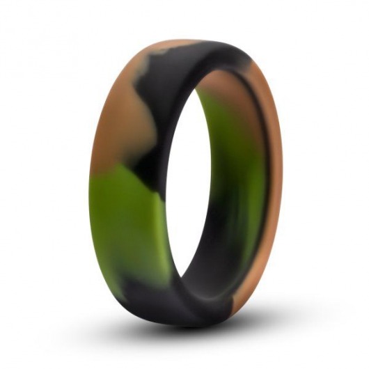 Эрекционное кольцо камуфляжной расцветки Silicone Camo Cock Ring - Blush Novelties - в Димитровграде купить с доставкой