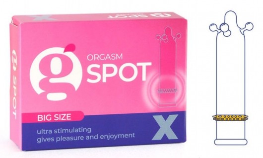 Стимулирующая насадка G-Spot X Big size - Sitabella - купить с доставкой в Димитровграде