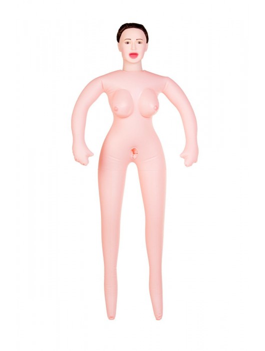 Надувная секс-кукла брюнетка с реалистичной головой - ToyFa - в Димитровграде купить с доставкой