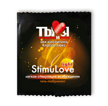 Разогревающий гель-лубрикант Stimulove Light в одноразовой упаковке - 4 гр. - Биоритм - купить с доставкой в Димитровграде