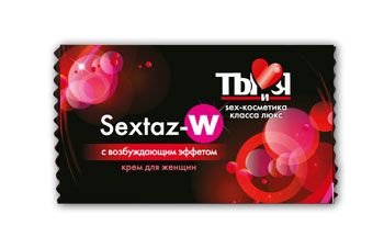 Возбуждающий крем для женщин Sextaz-W в одноразовой упаковке - 1,5 гр. - Биоритм - купить с доставкой в Димитровграде