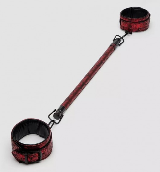 Распорка для ног Reversible Restraint Bar with Cuffs - Fifty Shades of Grey - купить с доставкой в Димитровграде