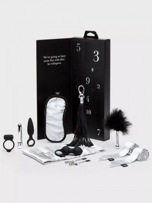 Эротический набор Pleasure Overload 10 Days of Play Gift Set - Fifty Shades of Grey - купить с доставкой в Димитровграде