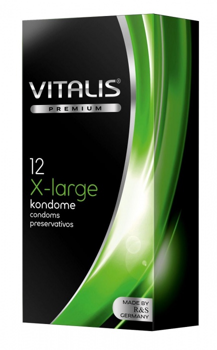 Презервативы увеличенного размера VITALIS PREMIUM x-large - 12 шт. - Vitalis - купить с доставкой в Димитровграде