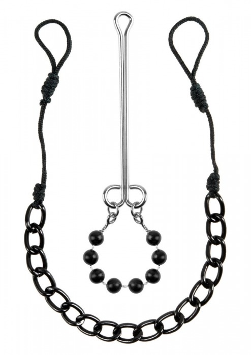 Интимные украшения с бусинами NIPPLE   CLIT JEWELRY - Pipedream - купить с доставкой в Димитровграде