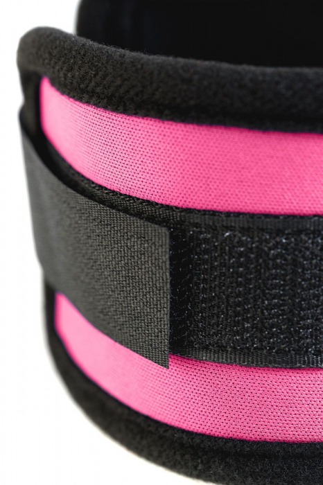 Оковы на ноги из неопрена розового цвета - ToyFa - купить с доставкой в Димитровграде