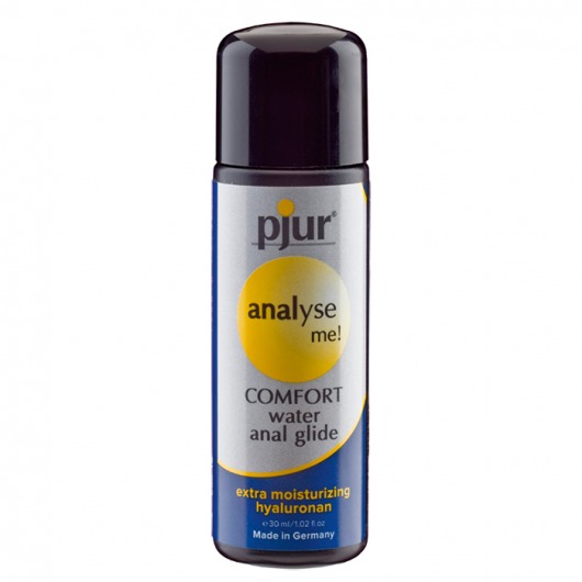 Анальный лубрикант pjur ANALYSE ME Comfort Water Anal Glide - 30 мл. - Pjur - купить с доставкой в Димитровграде