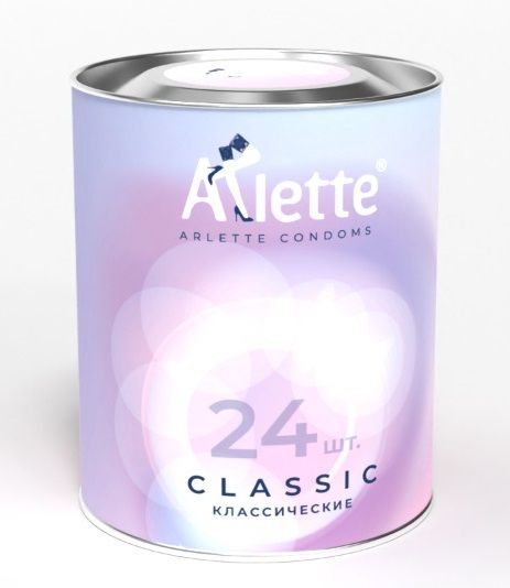 Классические презервативы Arlette Classic - 24 шт. - Arlette - купить с доставкой в Димитровграде