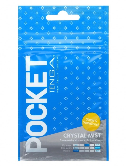 Карманный мастурбатор Crystal Mist - Tenga - в Димитровграде купить с доставкой
